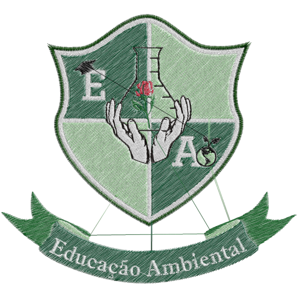 Matriz De Bordado Símbolo De Educação Ambiental